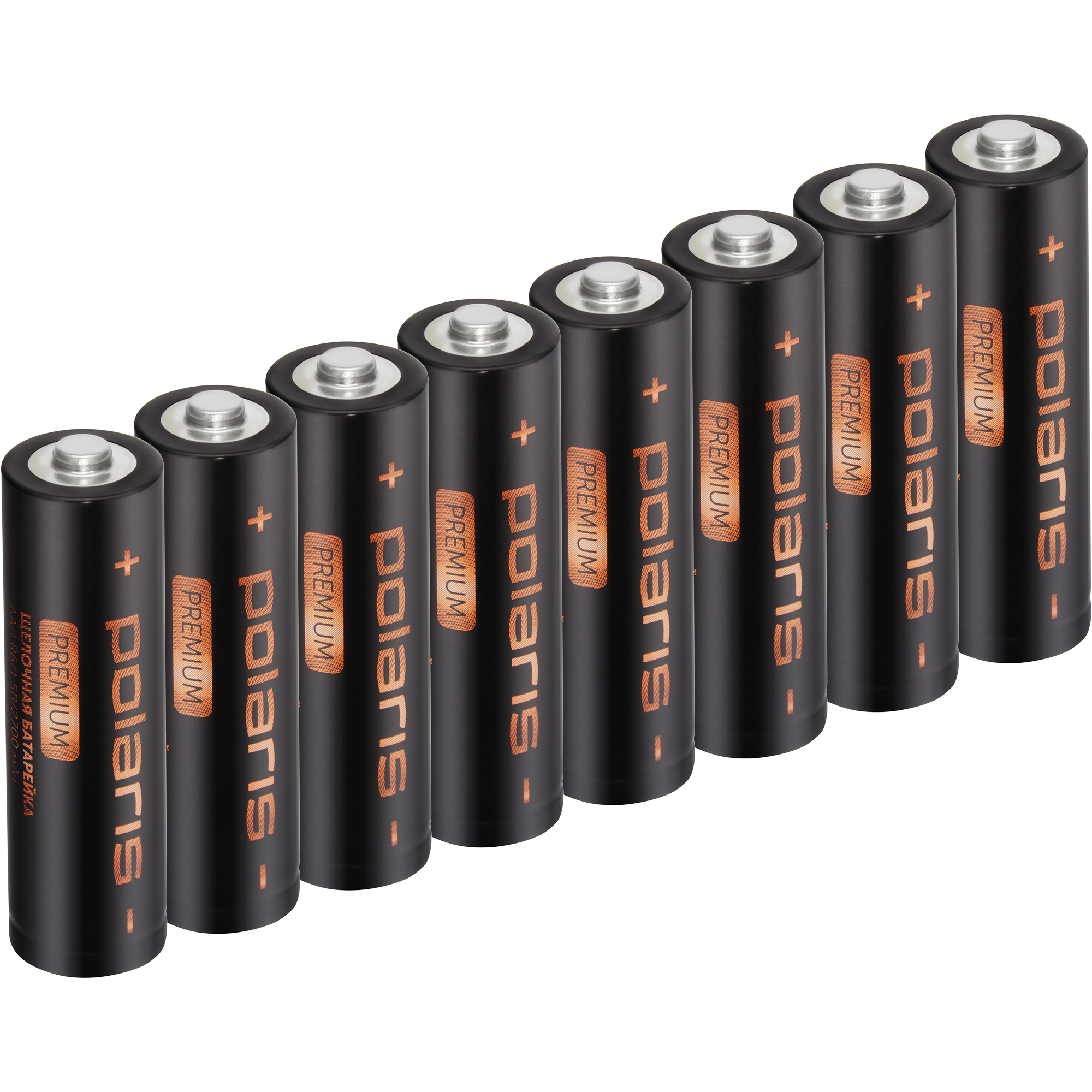 Набор щелочных батареек Polaris PB AAA Premium (32 шт.) + Polaris PB AA Premium (32 шт.)